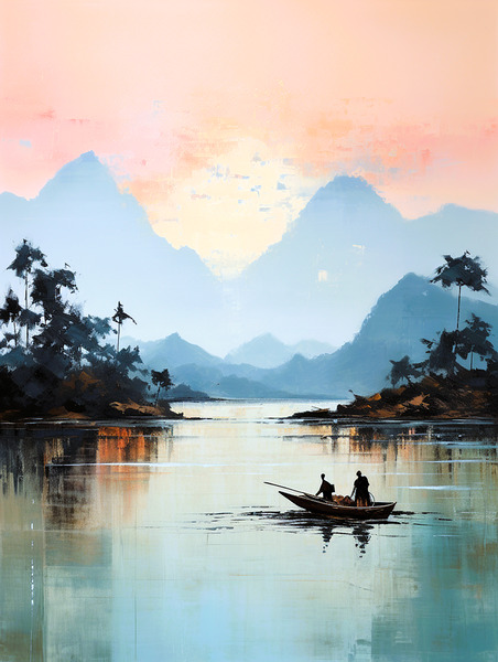 Tranquil Voyage Print