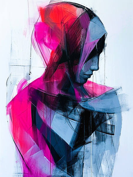 Veiled Reflection Print