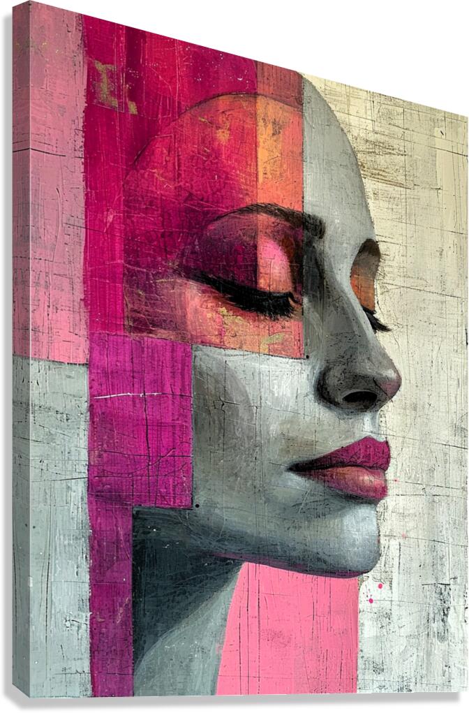 Contemplative Chroma Canvas Print