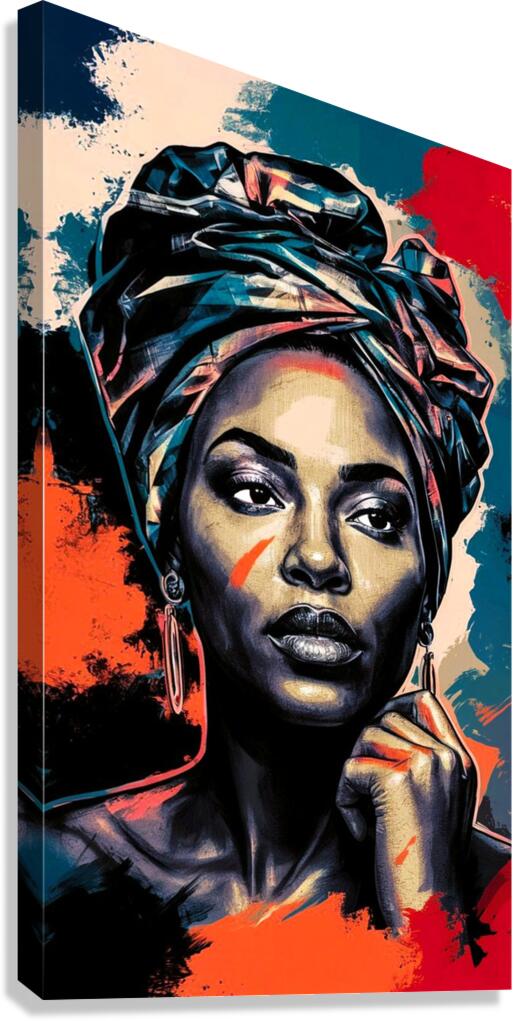 Regal Gaze Canvas Print