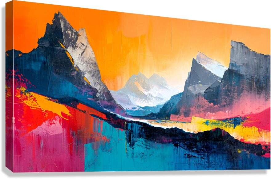 Sunrise Spectrum Canvas Print