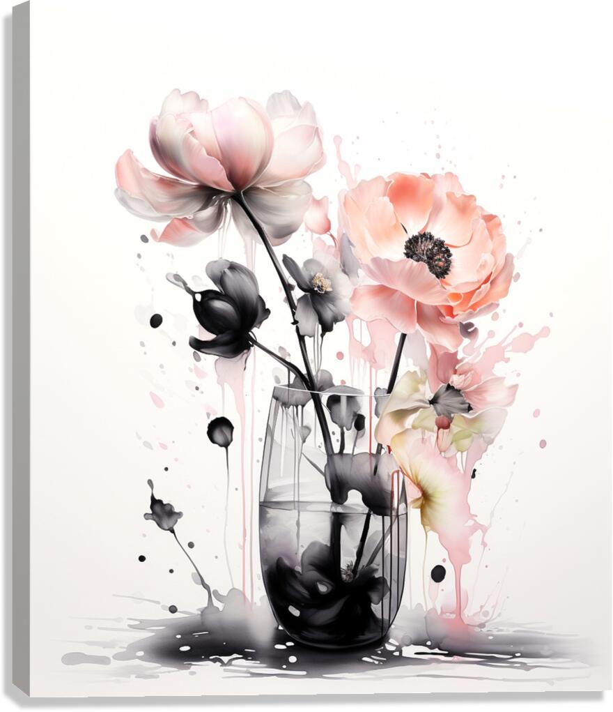 Ephemeral Bloom Canvas Print