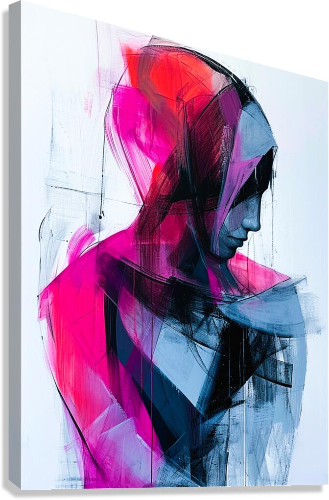Veiled Reflection Canvas Print