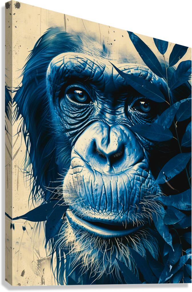 Gaze of the Primate Canvas Print