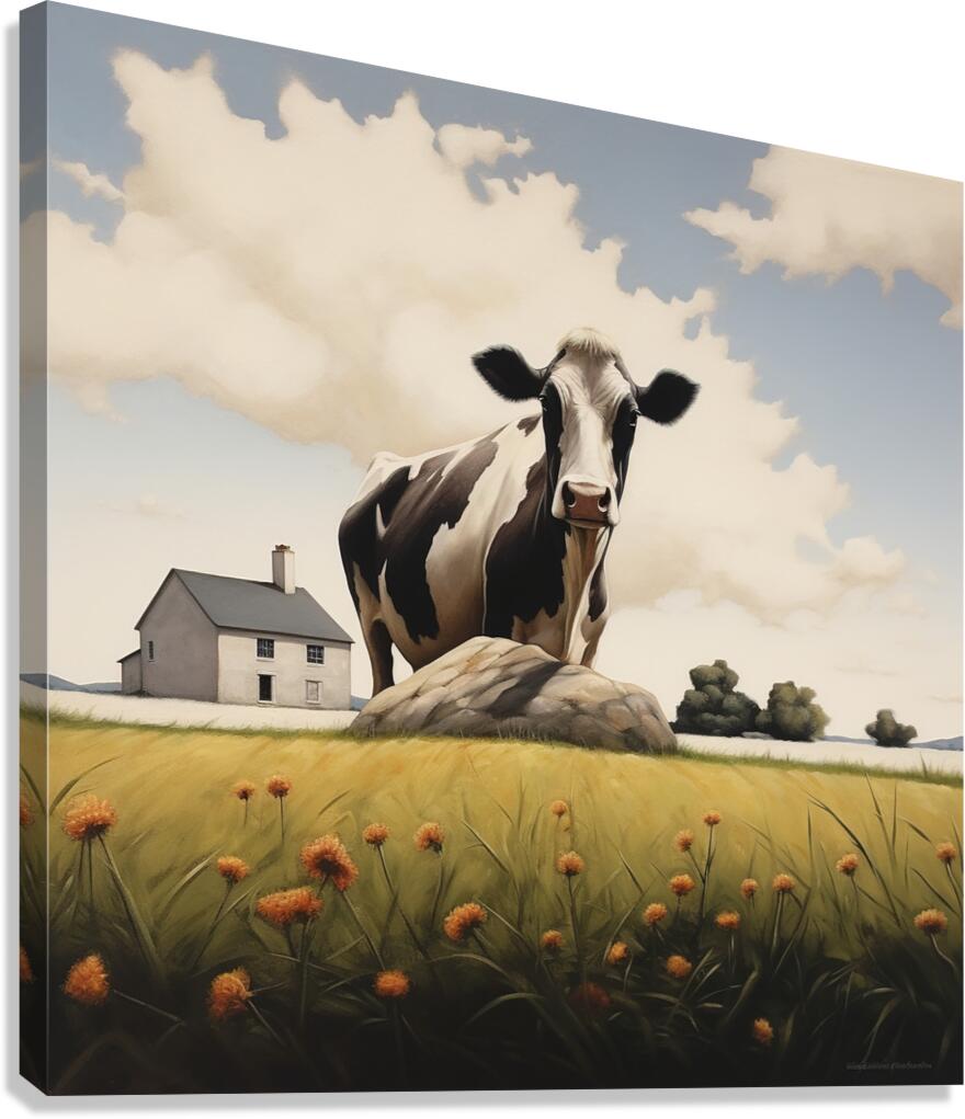 Moo Canvas Print