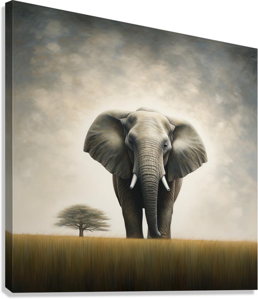 Elephant Canvas Print