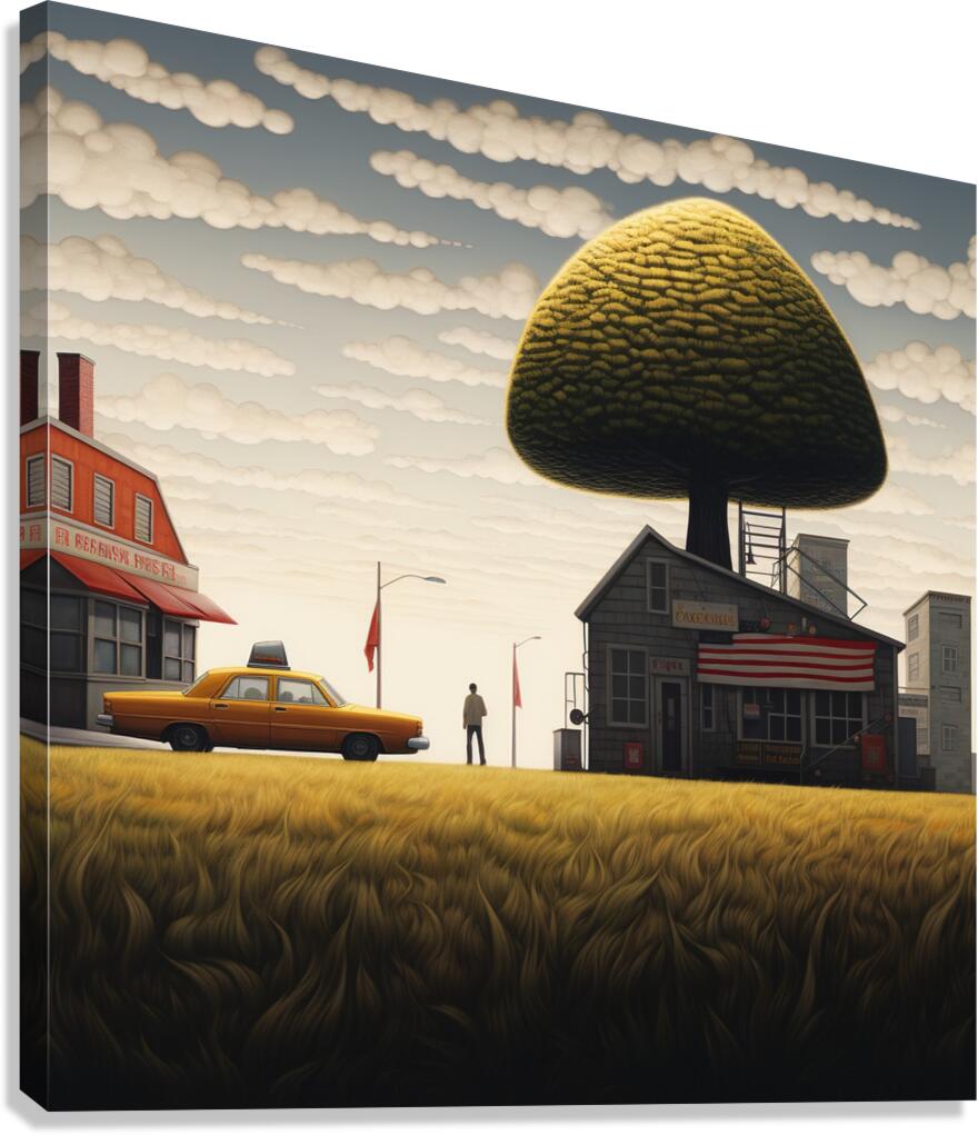 Taxi   Canvas Print