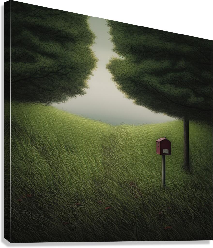 Mailbox Canvas Print