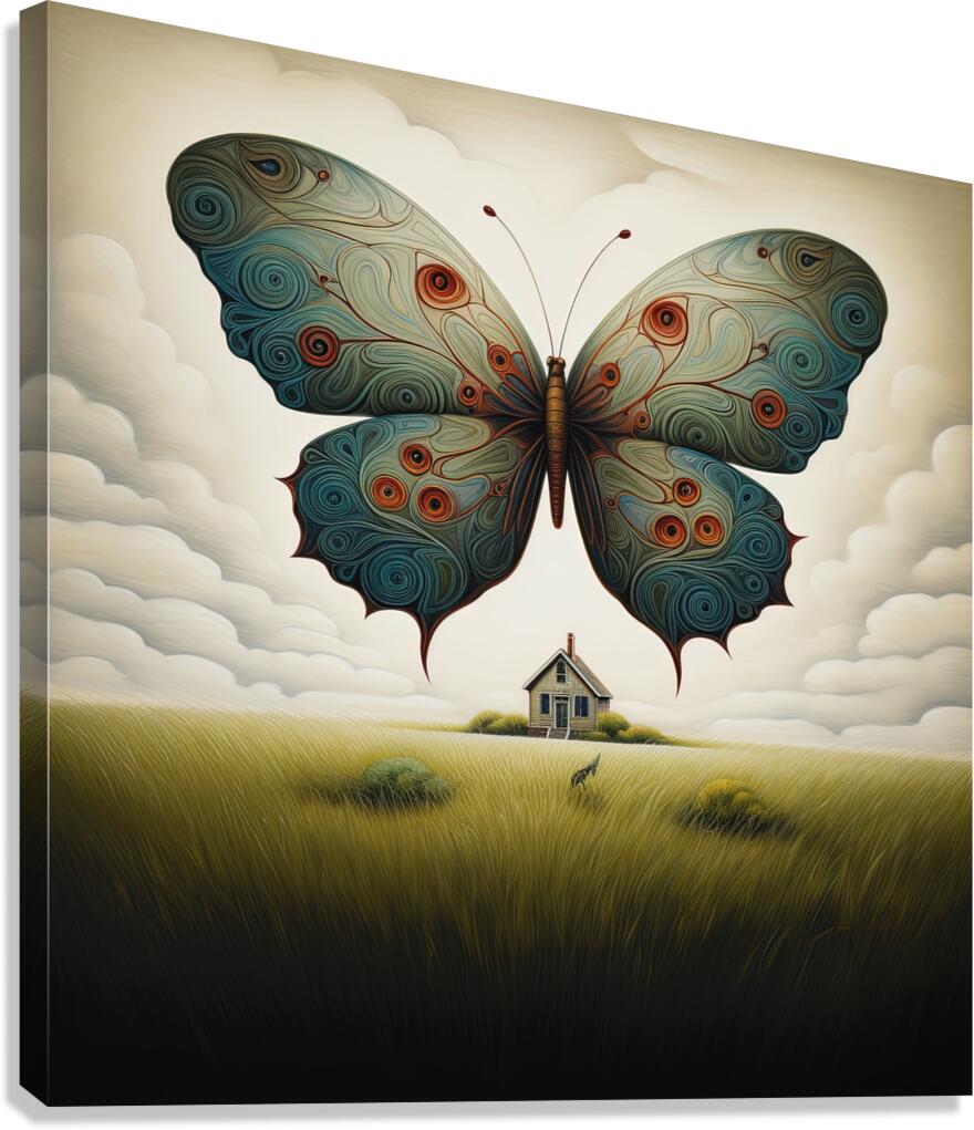 Rorschach Test Canvas Print