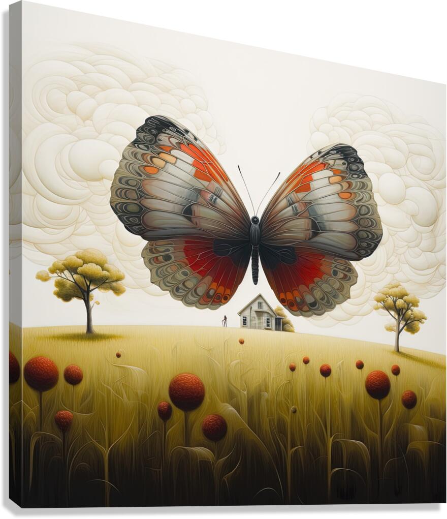 Rorschach Test  2 Canvas Print