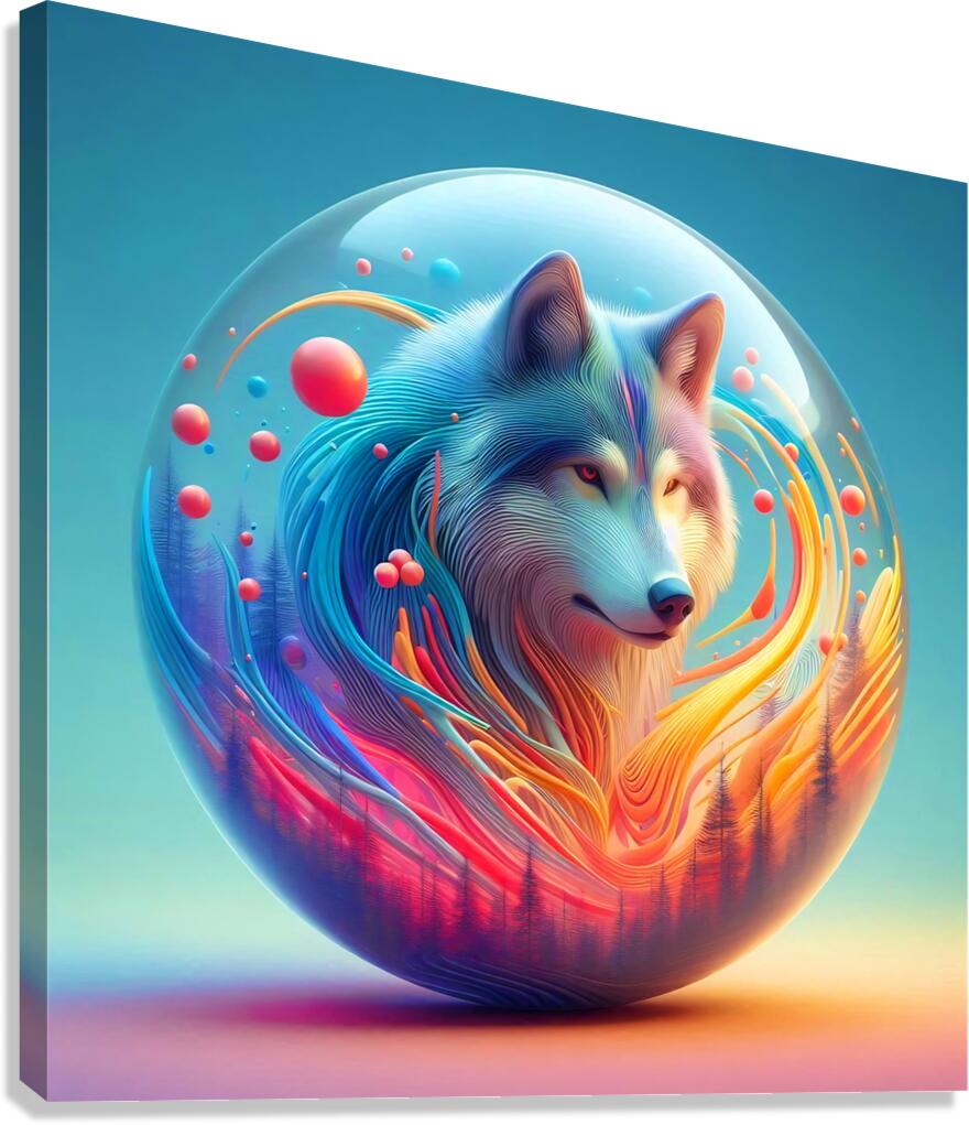 Glass Art 401 Canvas Print