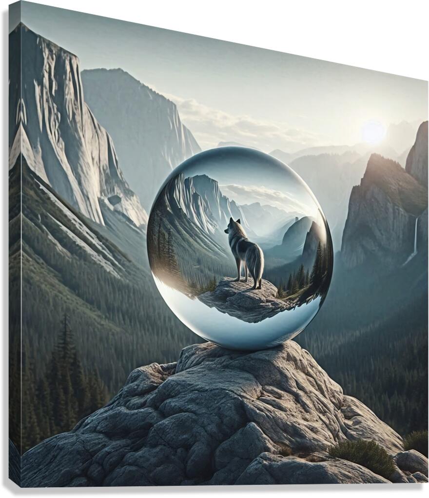 Glass Art 410 Canvas Print