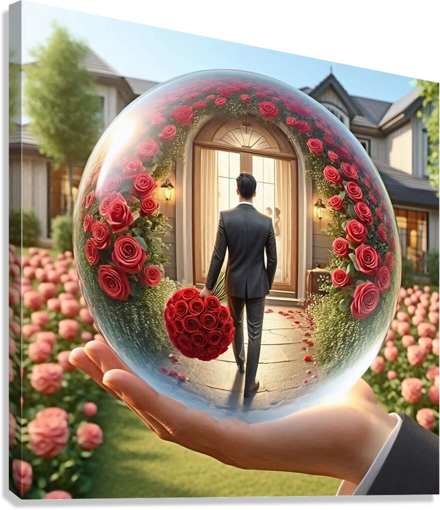 Glass Art 464 Canvas Print