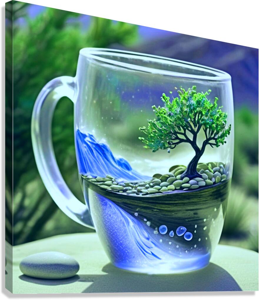 Glass Art 494 Canvas Print