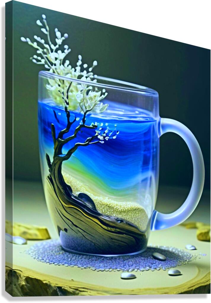 Glass Art 497 Canvas Print