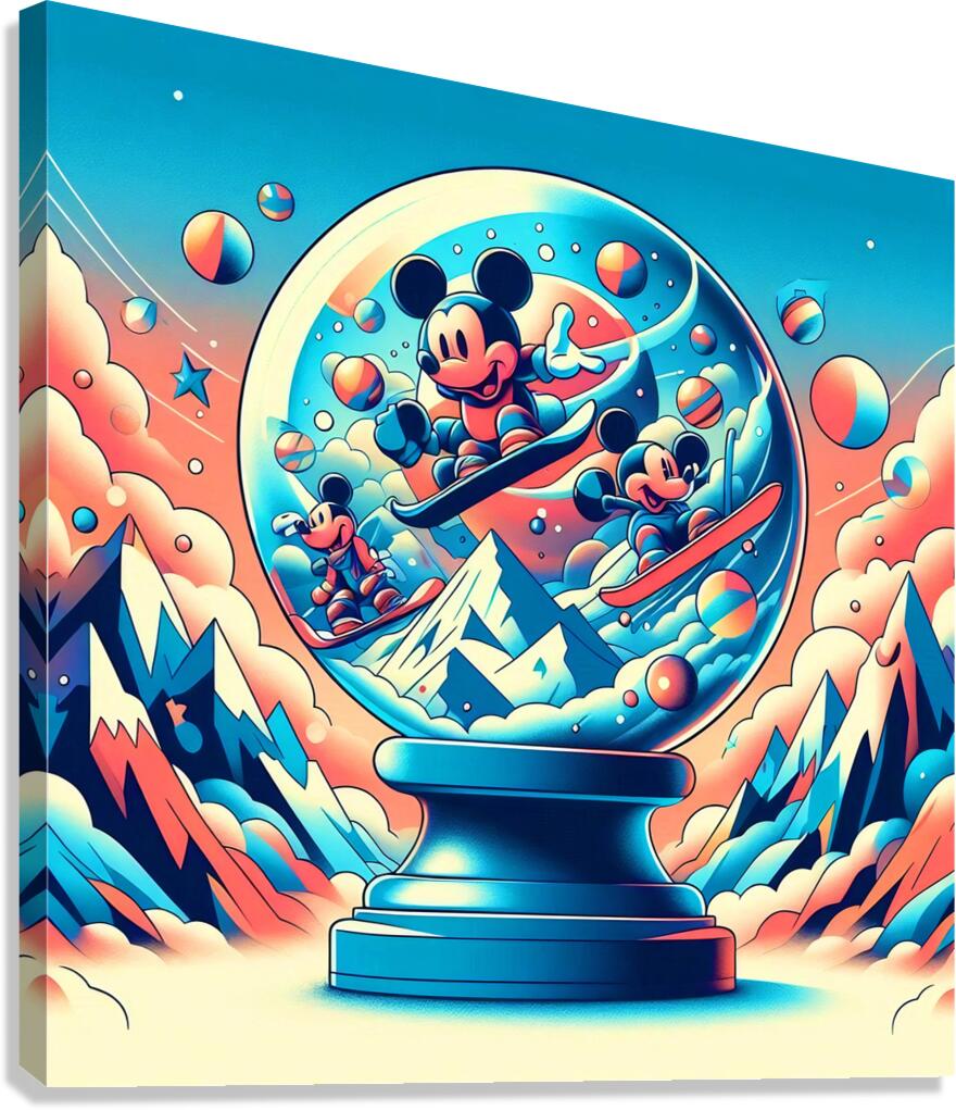 Glass Art 009 Canvas Print