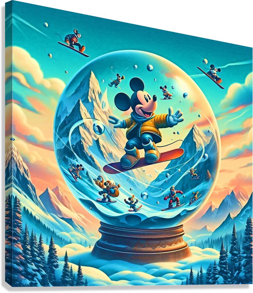 Glass Art 005 Canvas Print