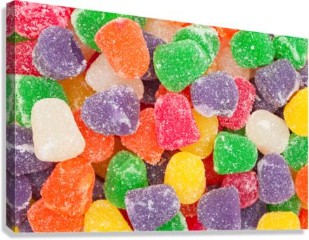 Chewy candy Canvas Print