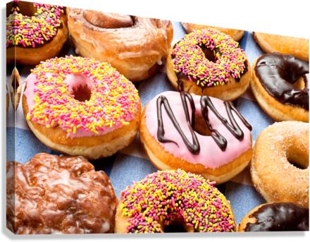 Donuts Canvas Print