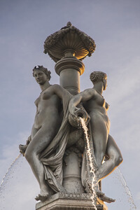 Bordeaux France Fountain