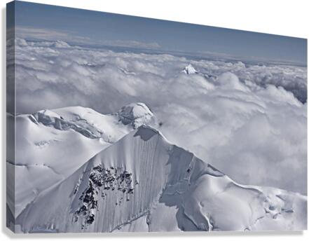 Alaska mountain range Canvas Print