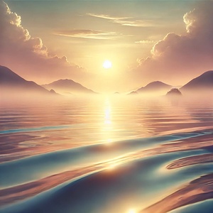 Dreamy landscape light