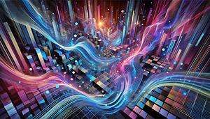 Dynamic Abstract Artwork