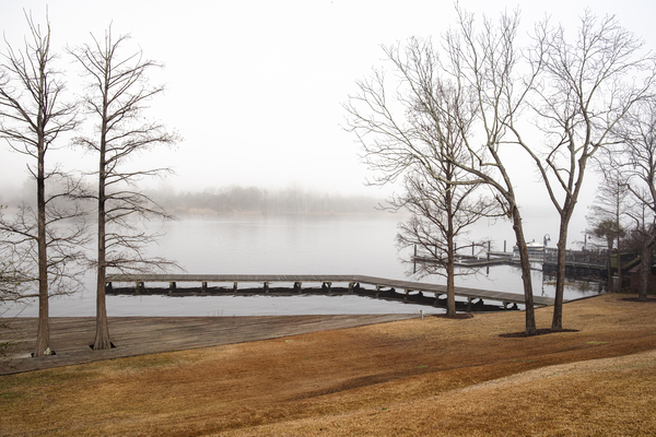 Morning On The Cape Fear Wilmington NC by John Mehalik