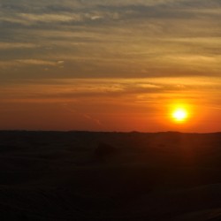 Dessert Sunset