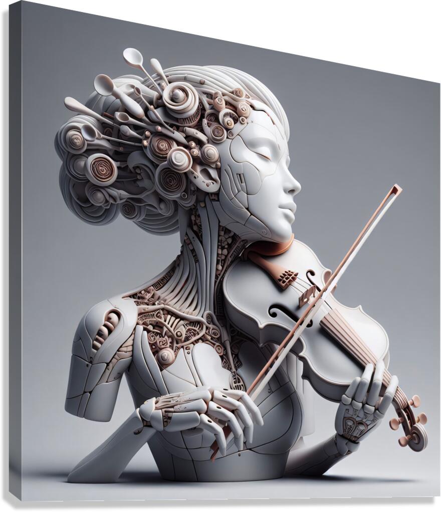 Violinist  Canvas Print