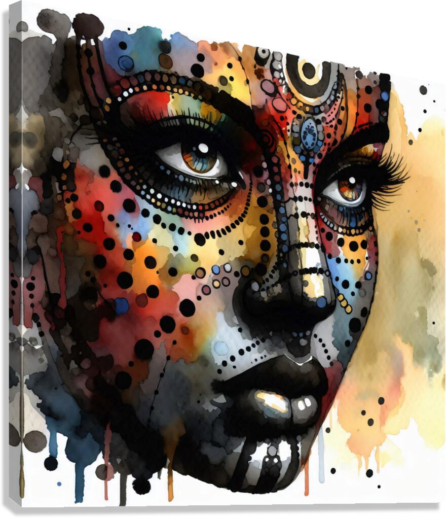 Face Canvas Print