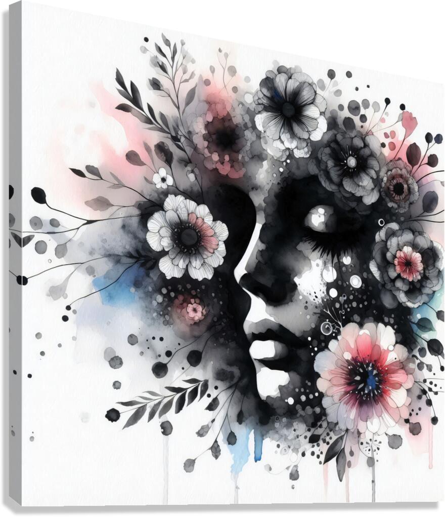 Face Canvas Print