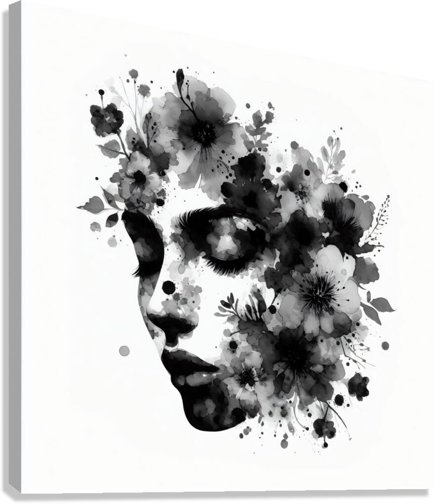 Face Canvas Print