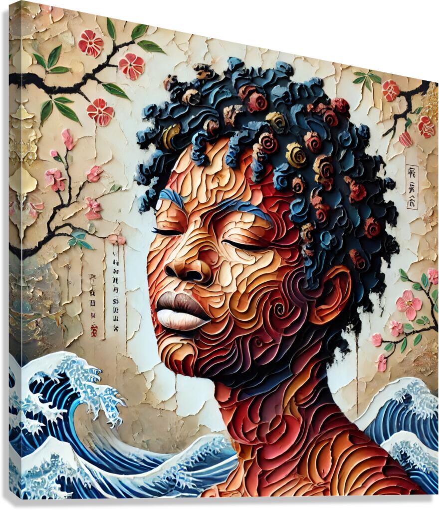 Face Canvas Print