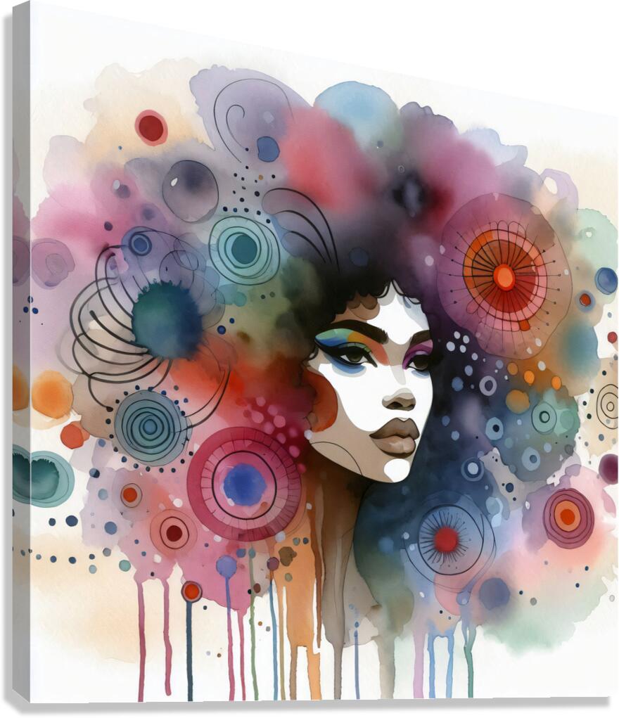 Face Canvas Print