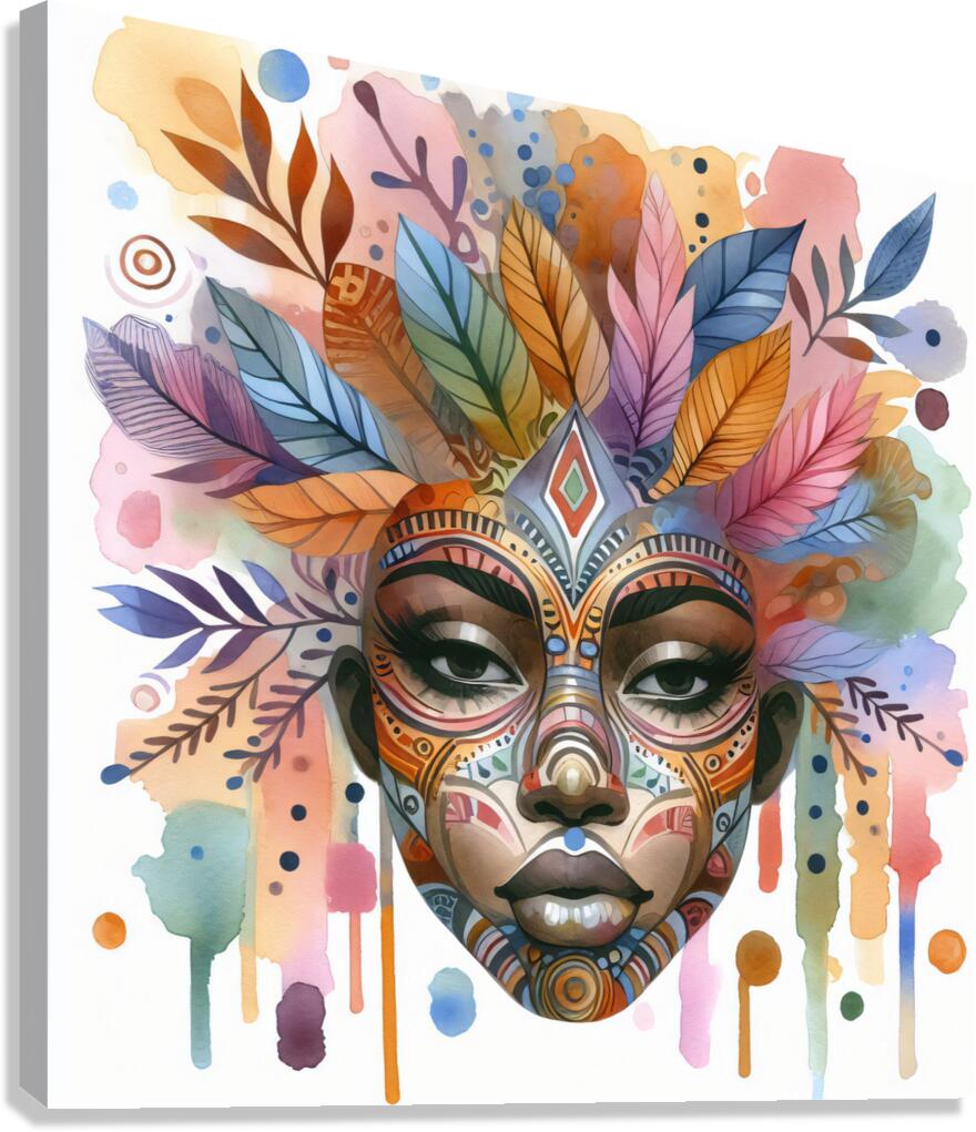 Face Canvas Print