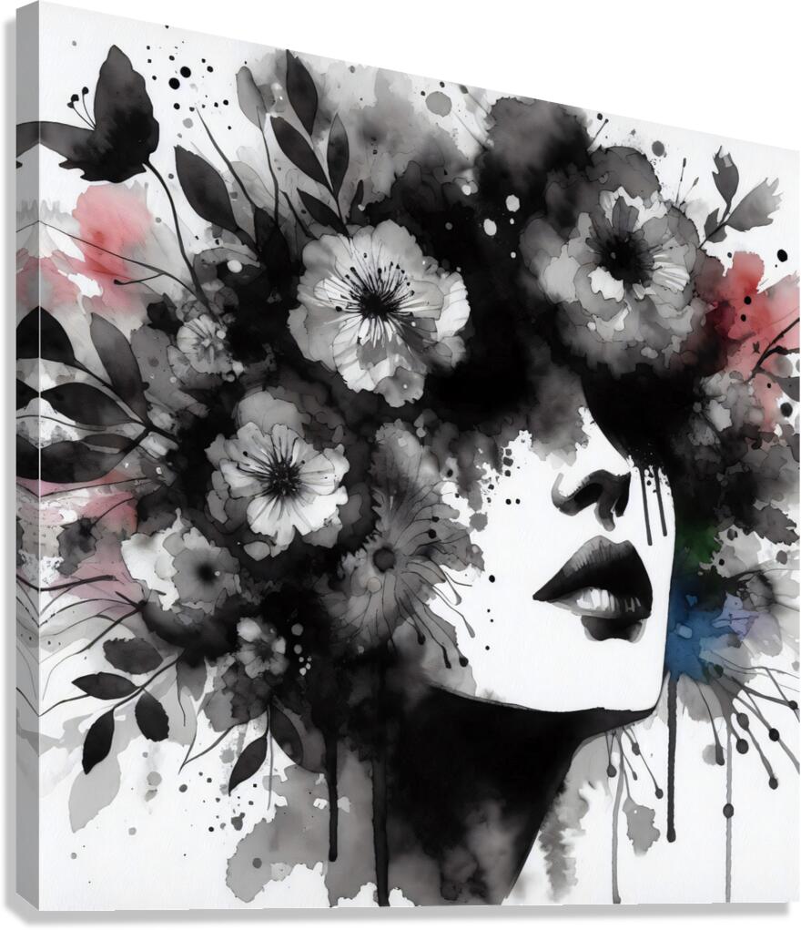 Face Canvas Print