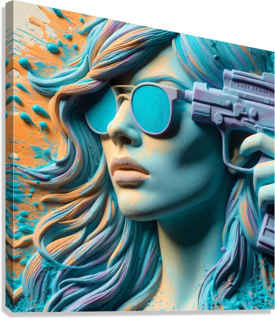 War Angel 3.5 Canvas Print