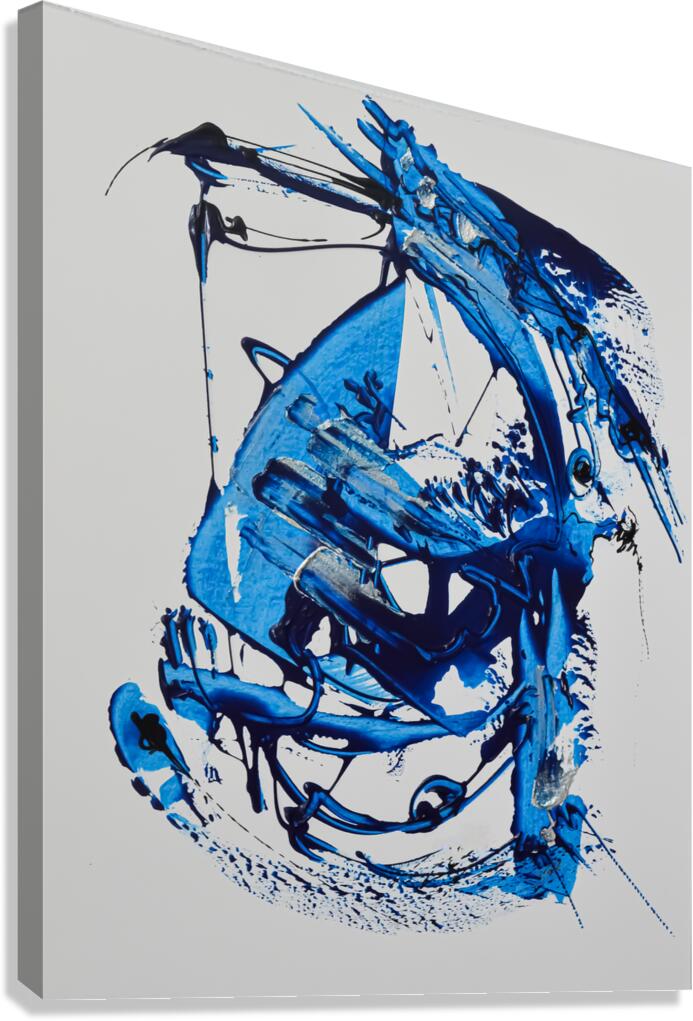 BLUE 1 Canvas Print