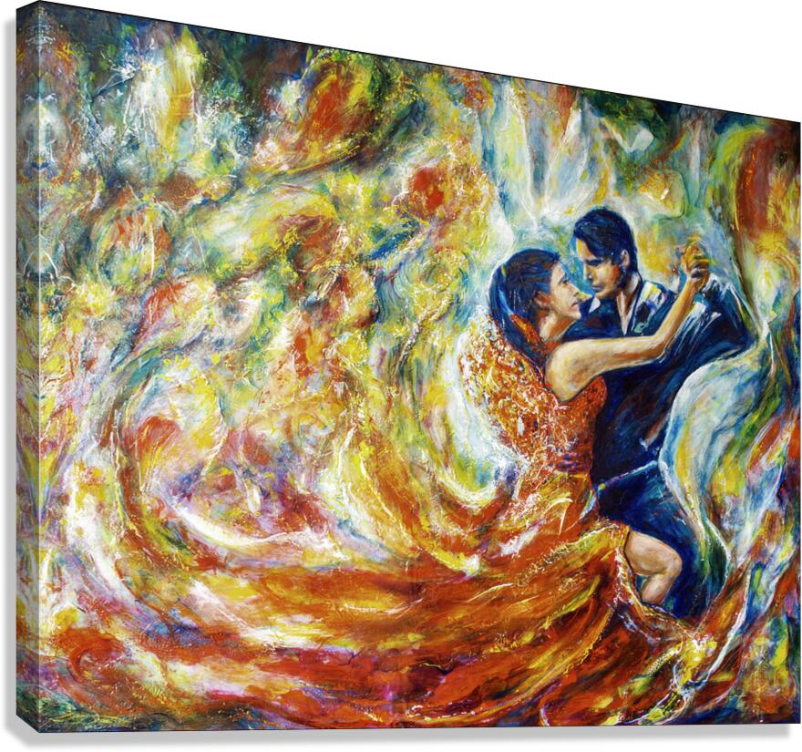DANCING DREAM Canvas Print