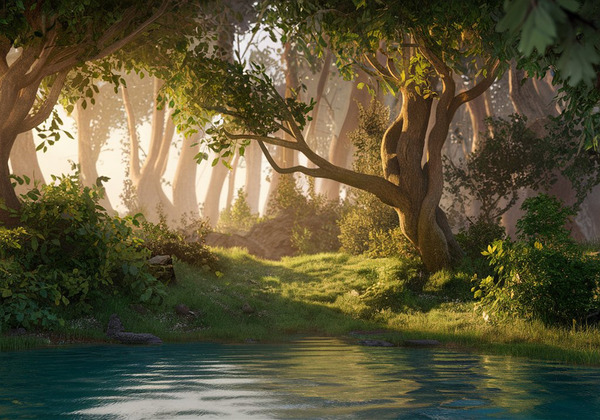 Enchanted Landscapes Print