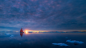 MIDNIGHT SUNSET by Doug Sturgess