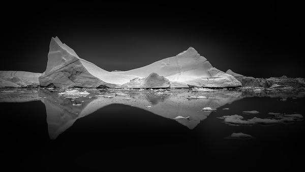 TRANQUILITY IN BLACK AND WHITE Print