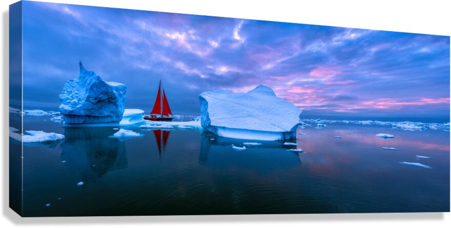 CHINESE DRAGON PANO Canvas Print