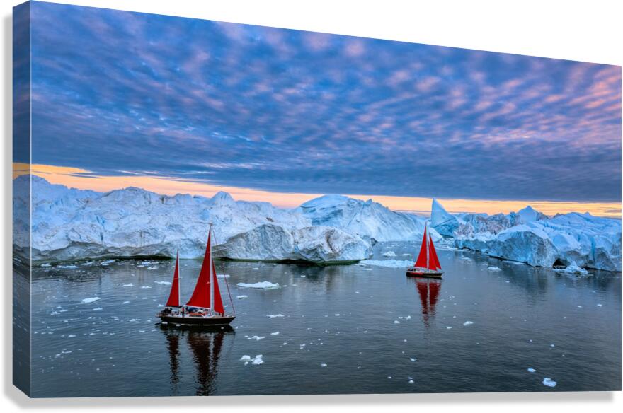 RED DUO Impression sur toile