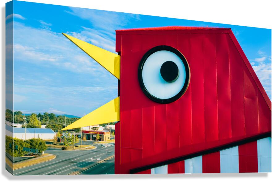 THE BIG CHICKEN Canvas Print