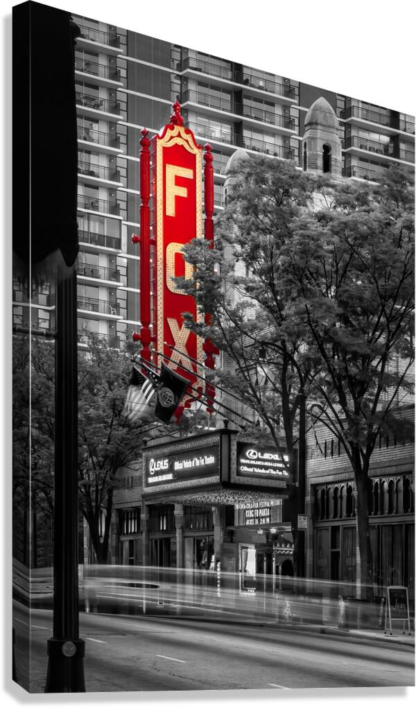 THE FABULOUS FOX THEATER Canvas Print