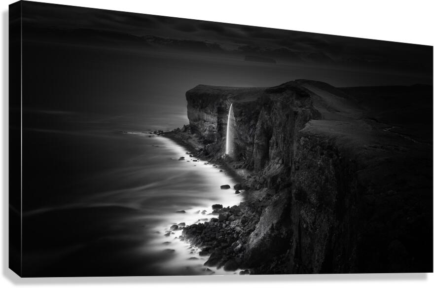 KETUBJORG CLIFFS Canvas Print