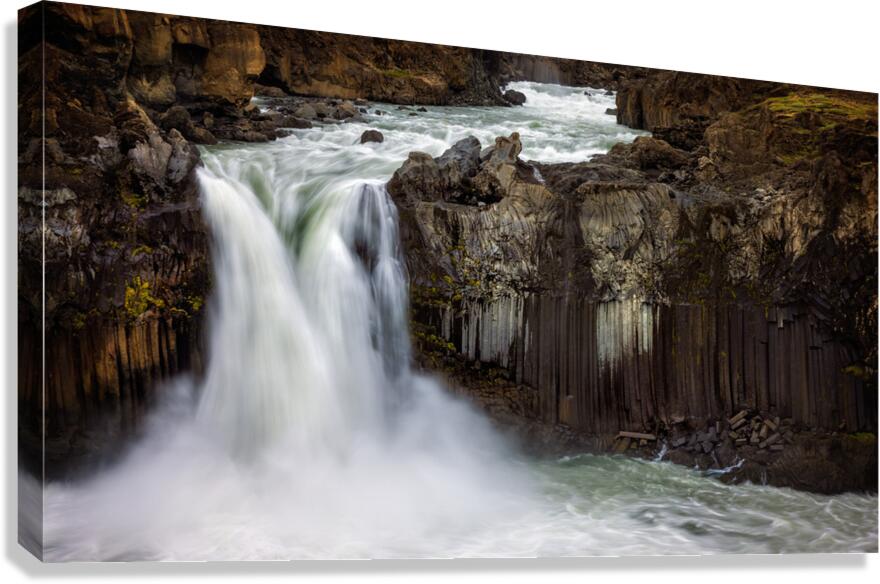 ALDEYJARFOSS Canvas Print