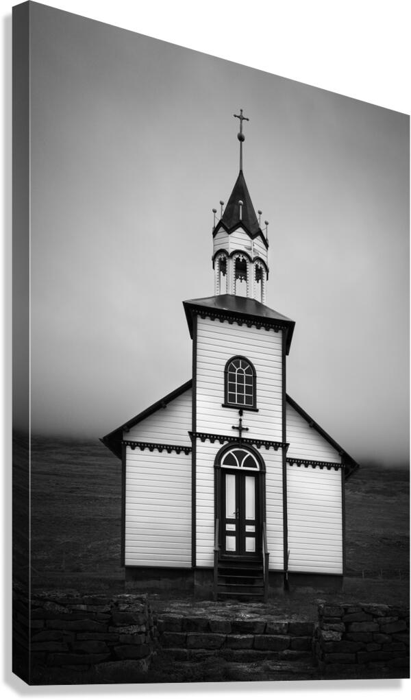 HOFSTADIRKIRKJA Canvas Print